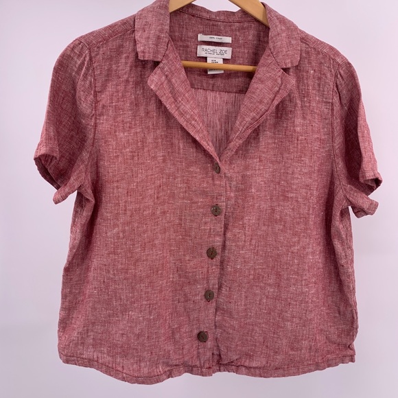 Rachel Zoe Tops - Rachel Zoe Linen Blouse